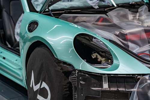 Porsche 911 Carrera Cabrio Lackschutzfolierung