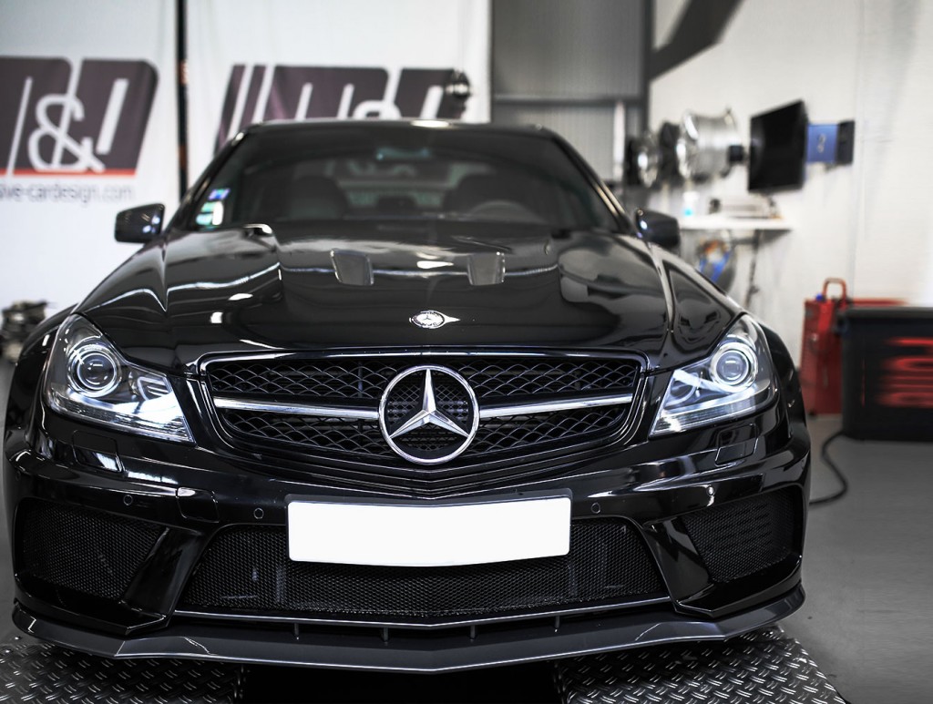 Mercedes C-Class W204 Tuning | PD Black Edition Wide Body Aerodynamic Kit | M&D Exclusive Cardesign